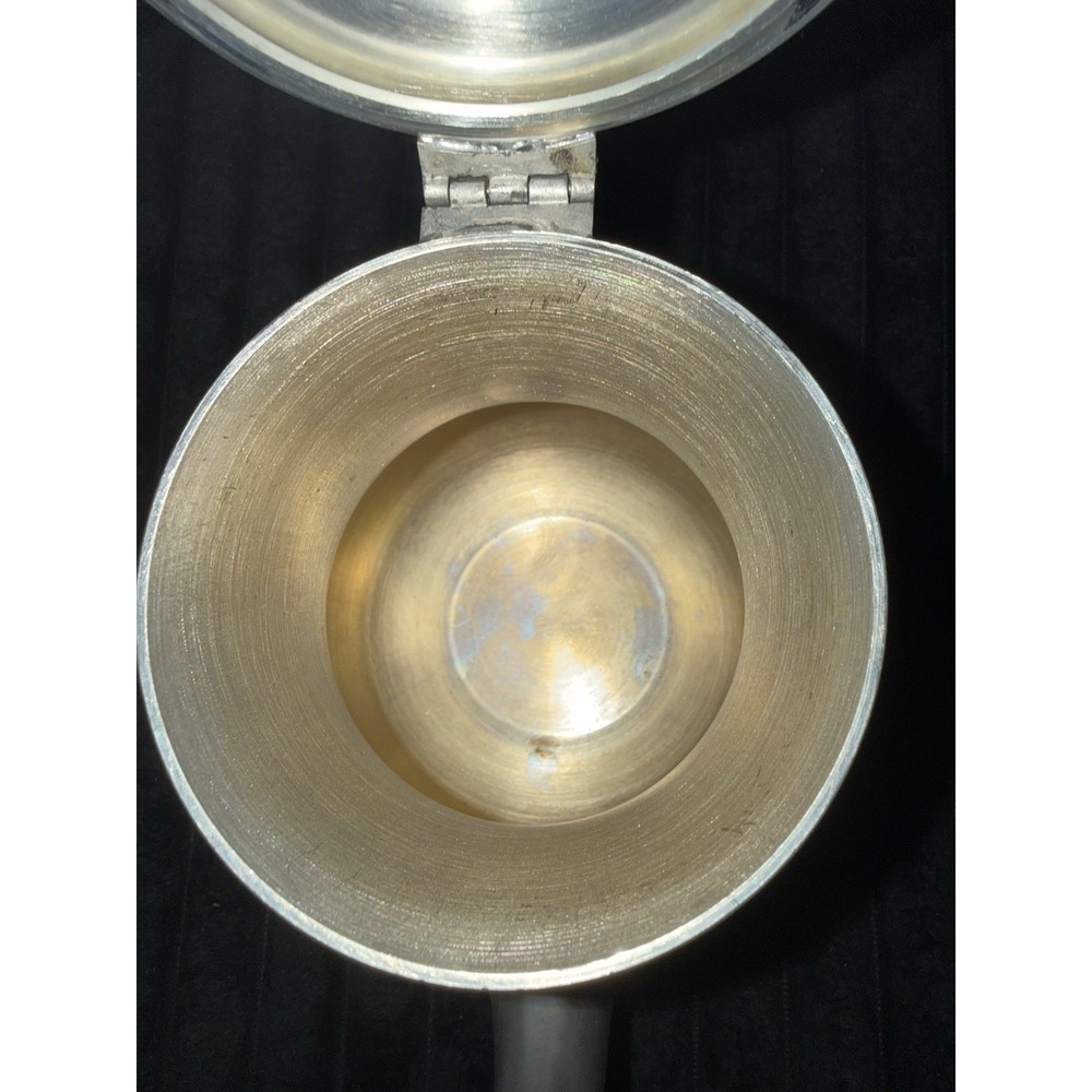 Woodbury Pewterers Pewter Tea Pot Collectible Serving Vessel 9" Tall - Picture 11 of 13